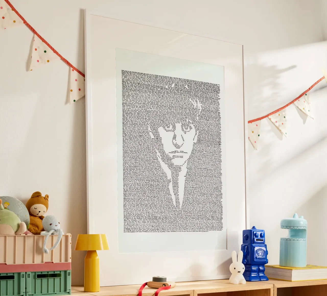 Ringo poster con telaio in alluminio da Mike Matola