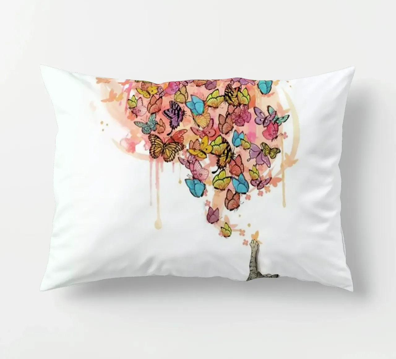 Catching Butterflies cuscino da Laura Graves