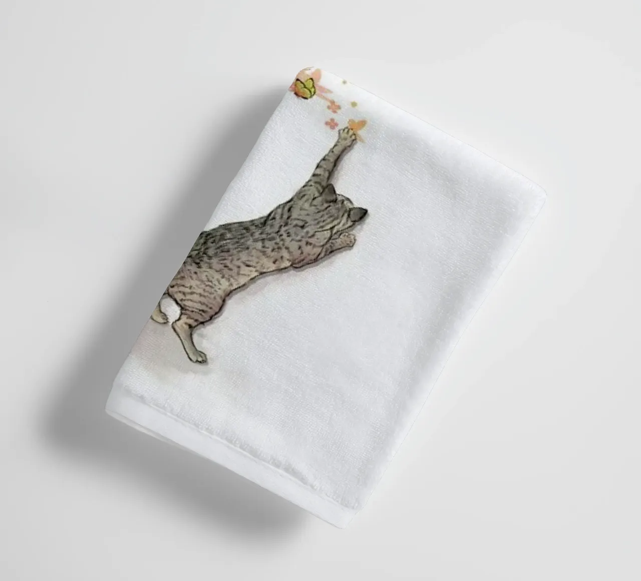 Catching Butterflies asciugamano da bagno da Laura Graves