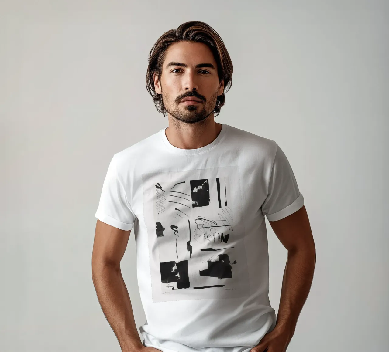 Simple Art Line No 71 t-shirt da treechild