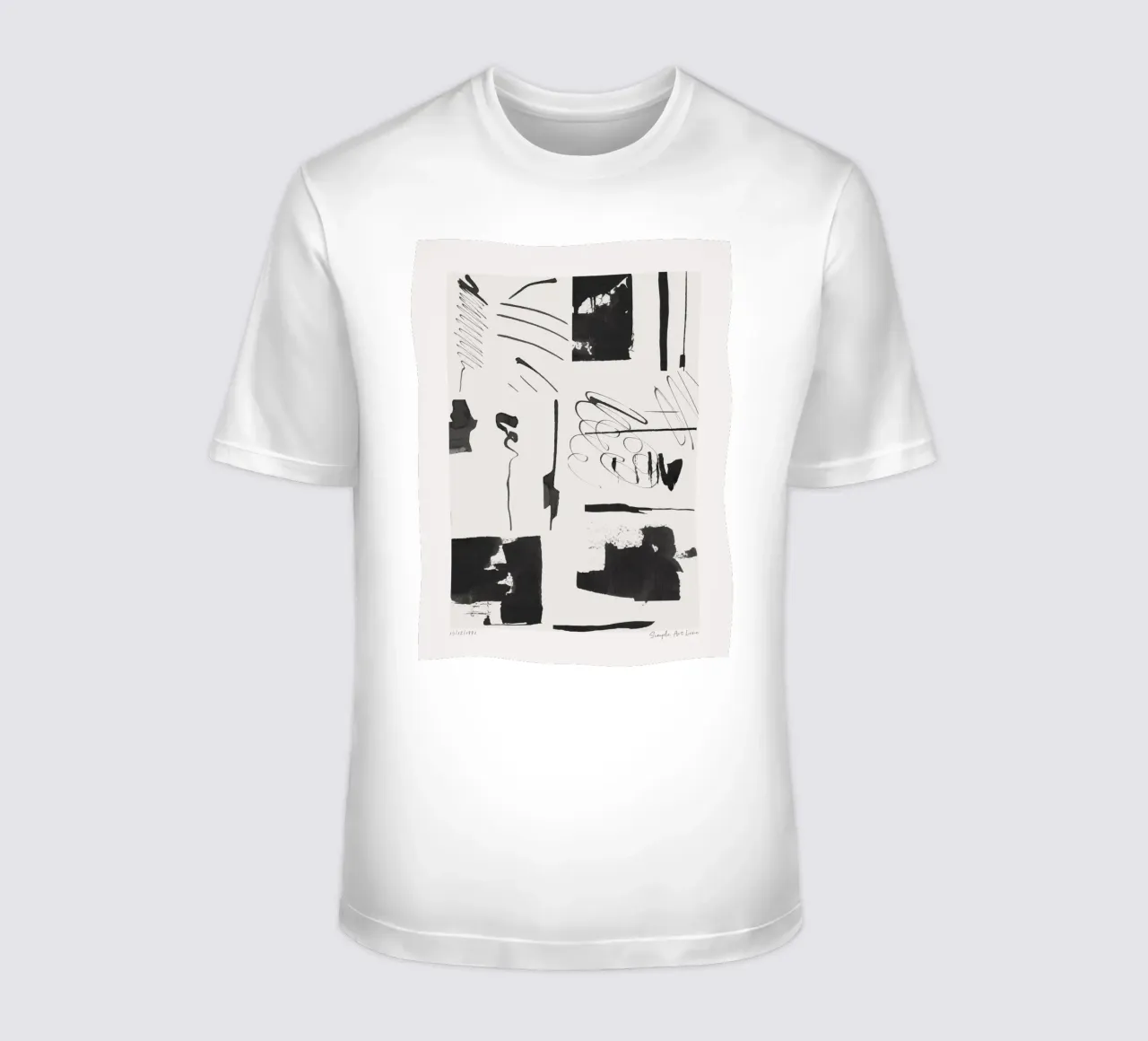 Simple Art Line No 71 t-shirt da treechild
