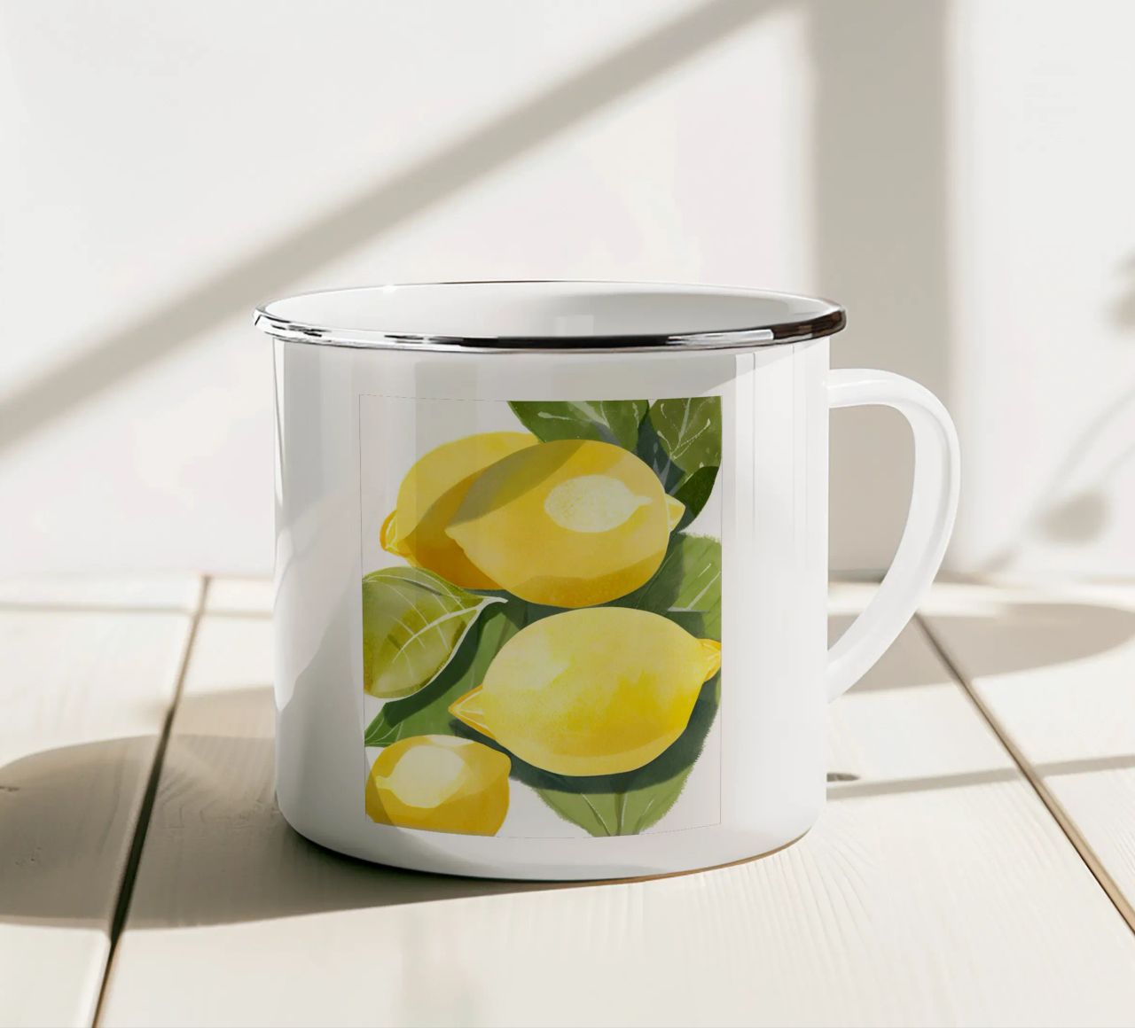 Zitronendruck tazza in smalto da designsbysophia