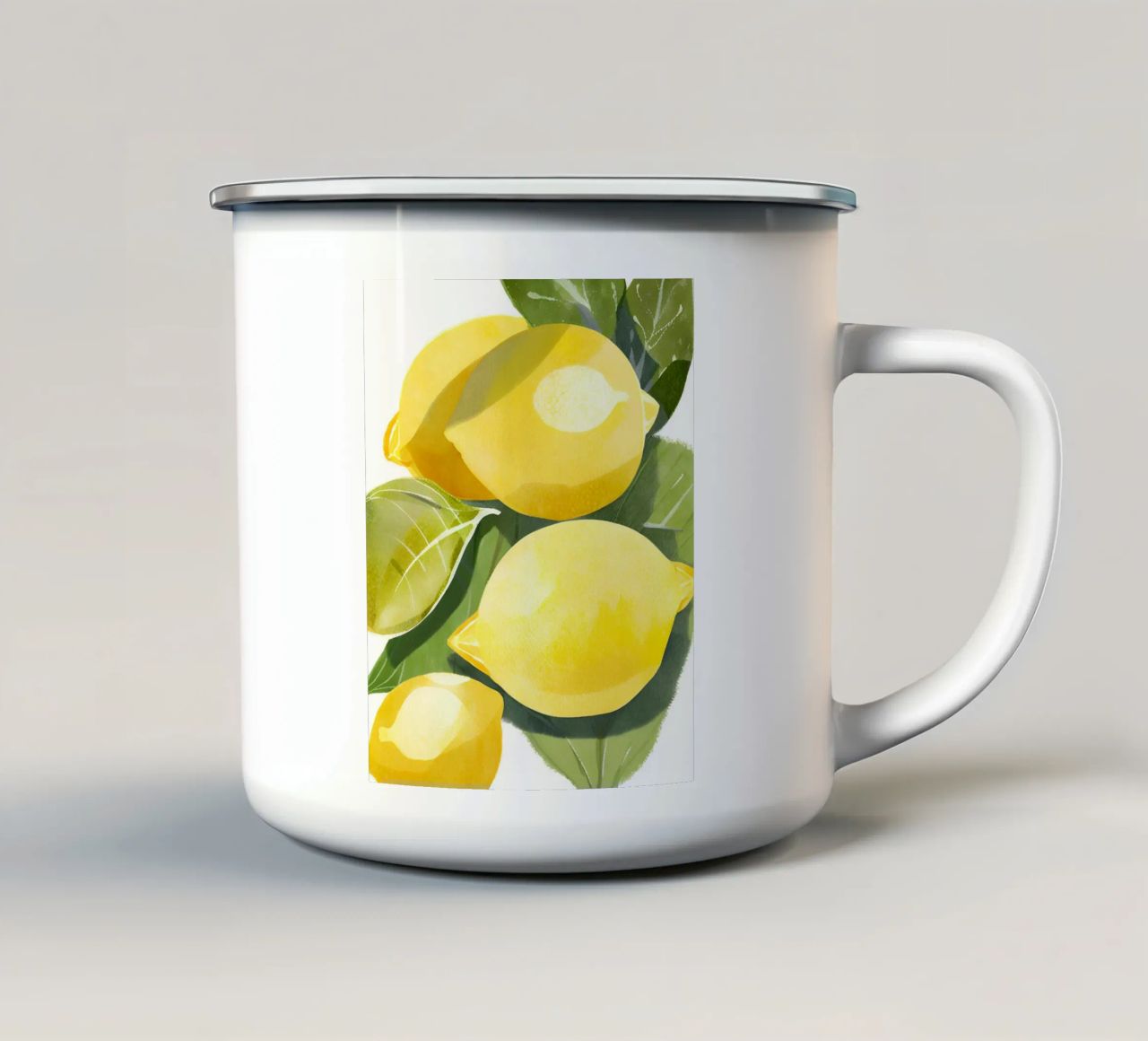 Zitronendruck tazza in smalto da designsbysophia