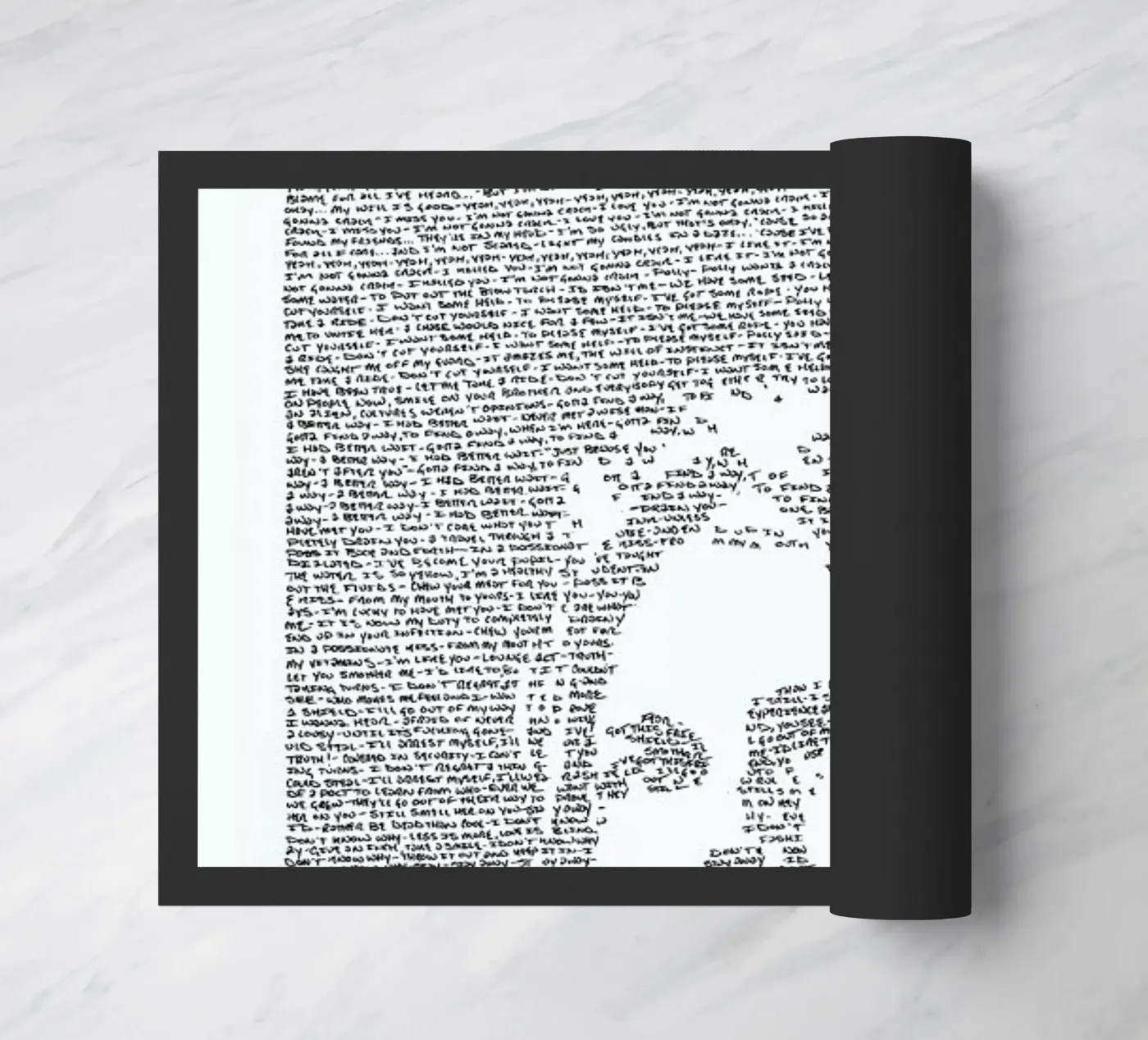 Nirvana Fußmatte von Mike Matola