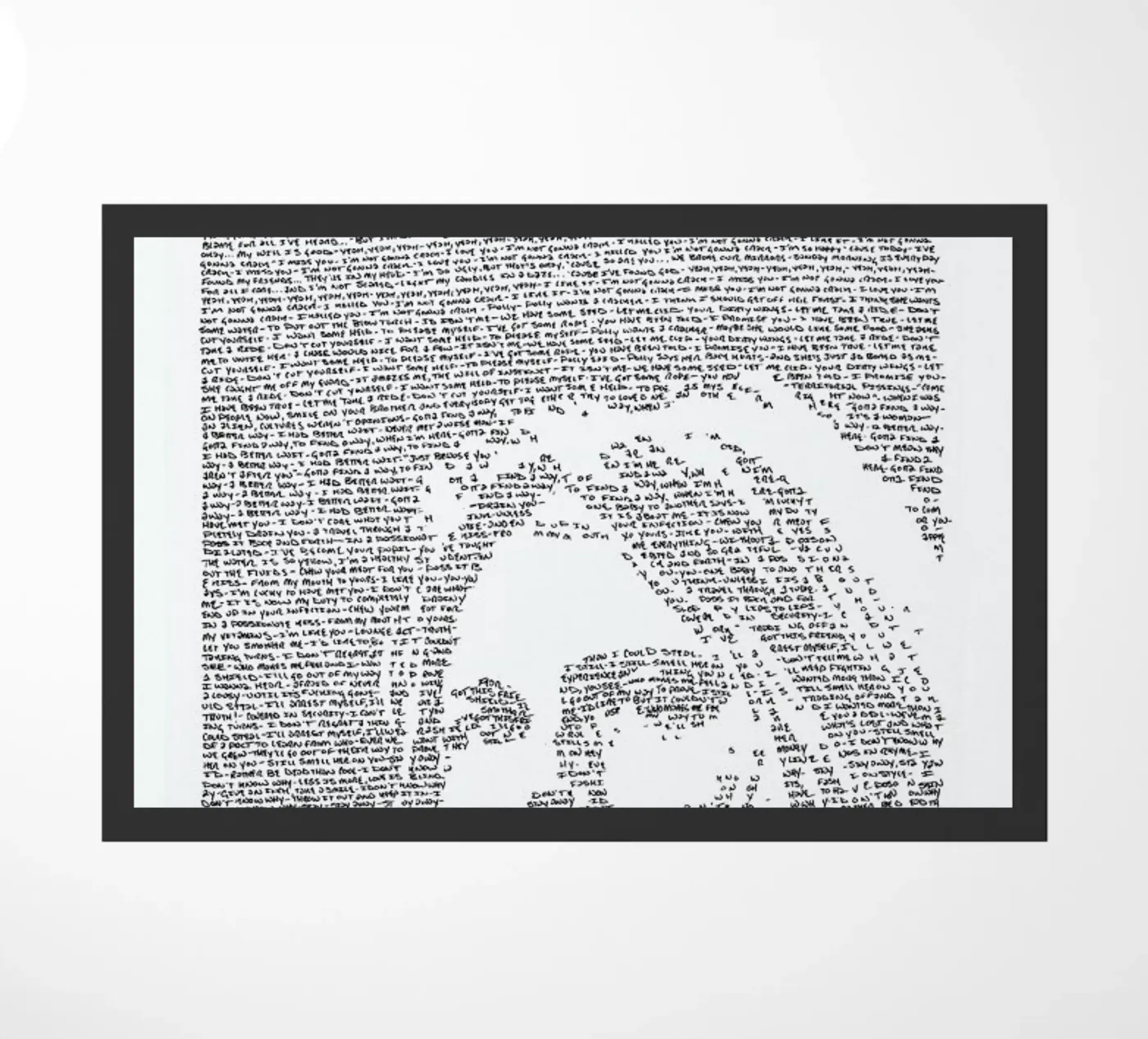 Nirvana Fußmatte von Mike Matola