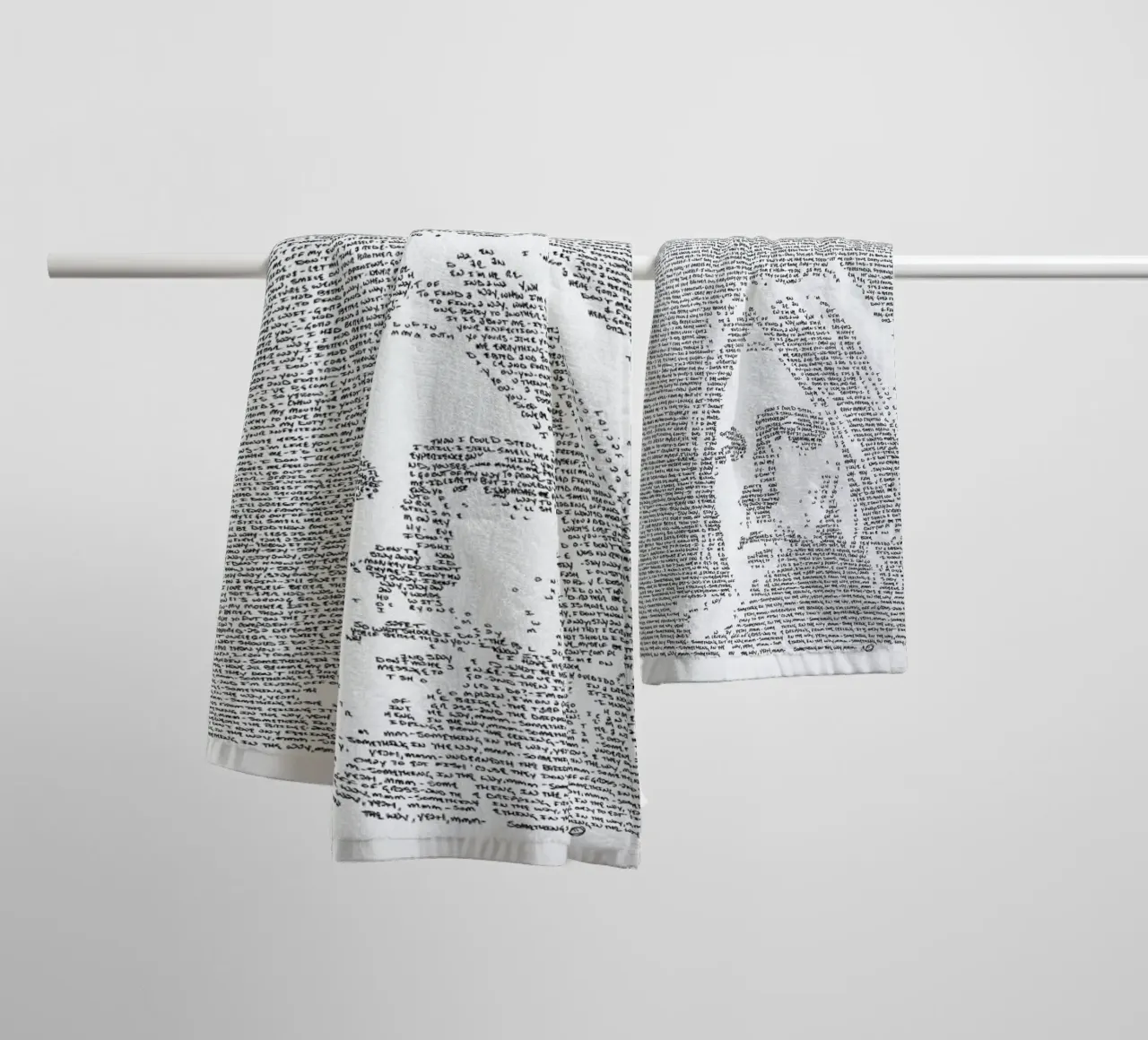 Nirvana towel by Mike Matola
