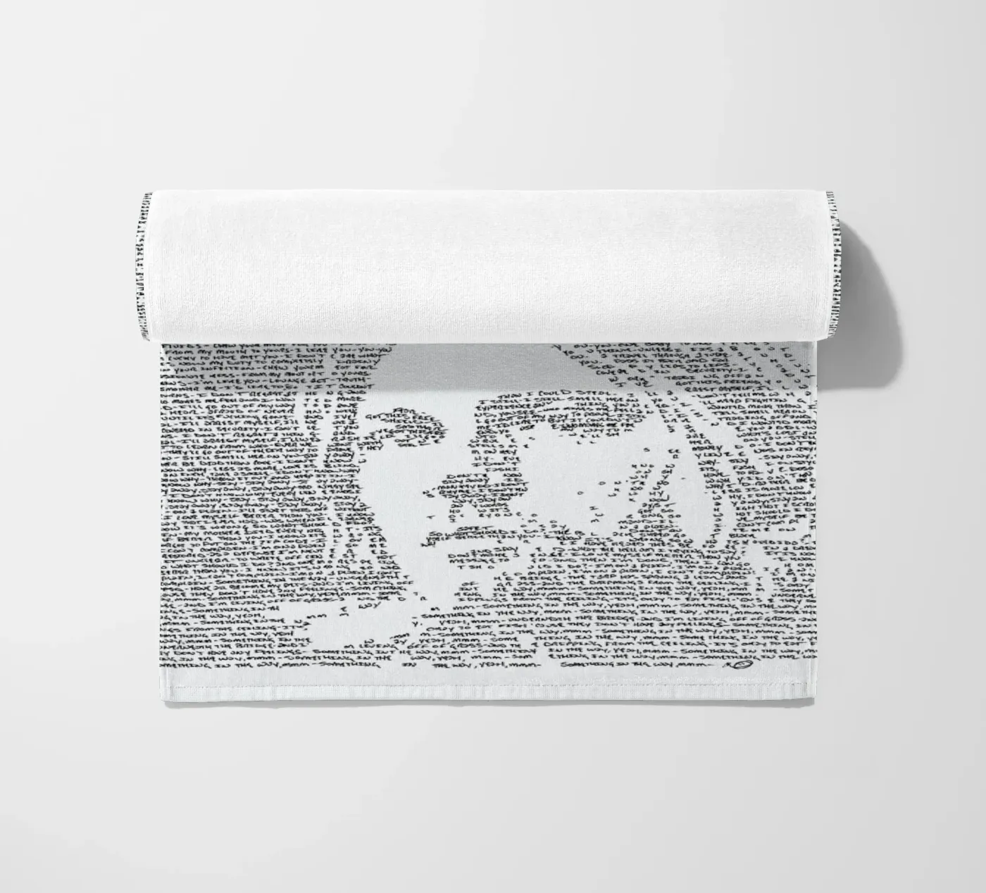 Nirvana beach towel by Mike Matola