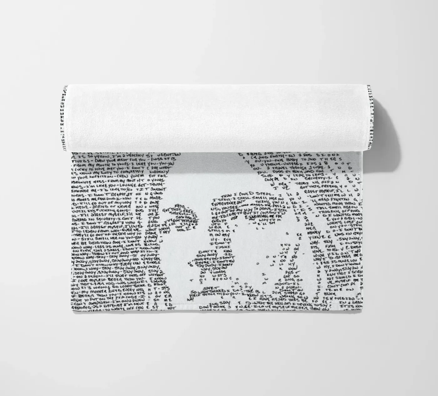 Nirvana beach towel by Mike Matola