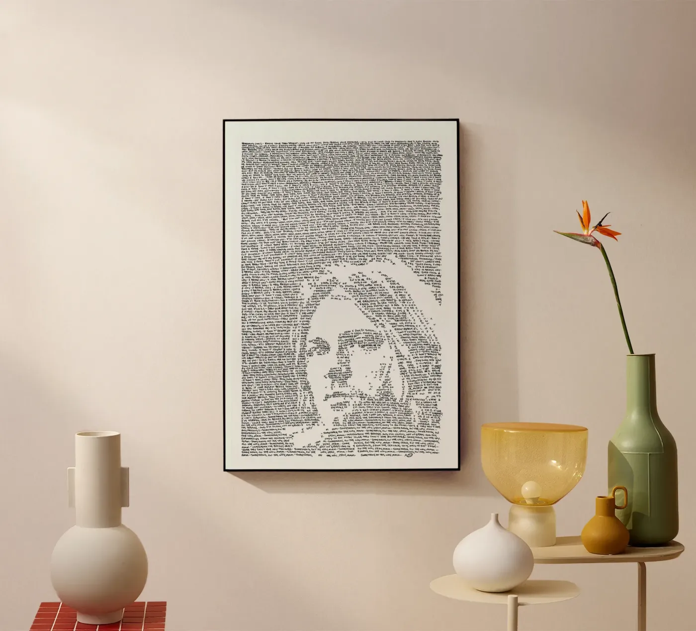 Nirvana acryl van Mike Matola