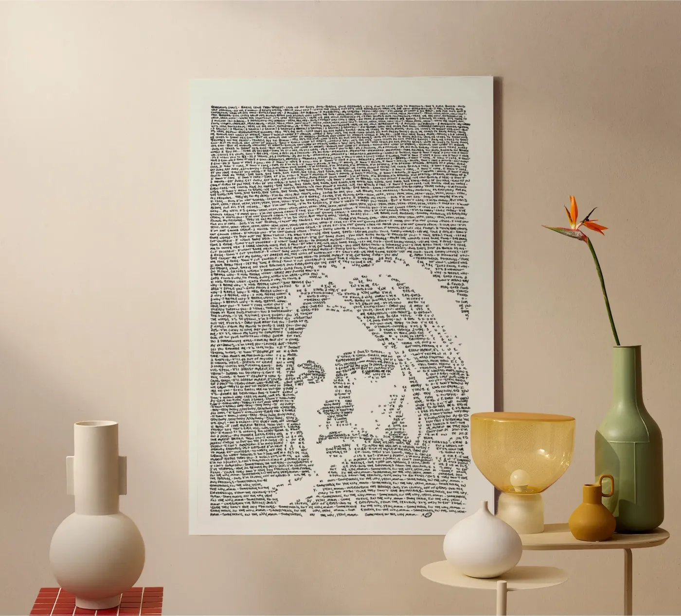 Nirvana canvas van Mike Matola