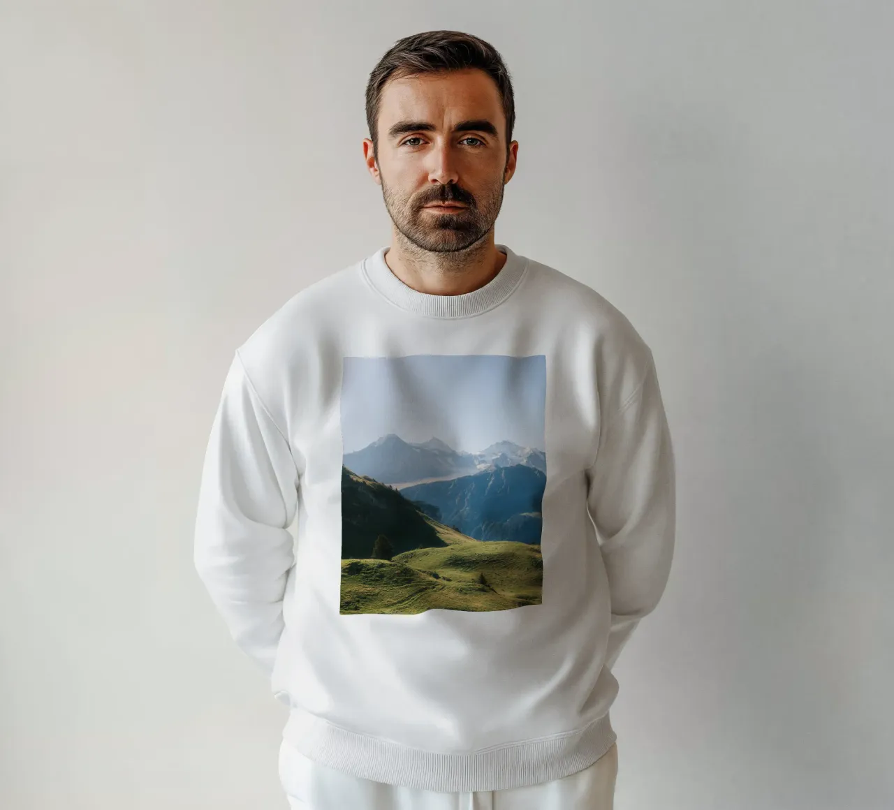 Eiger, Mönch & Jungfrau: Timeless Majesty felpa da FujiSwiss