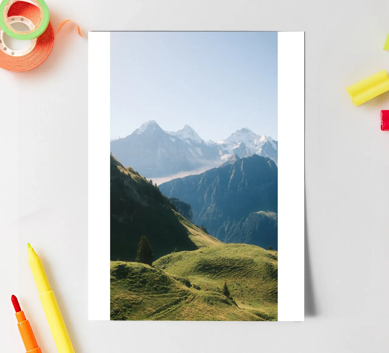 Eiger, Mönch & Jungfrau: Timeless Majesty foglio adesivo da FujiSwiss