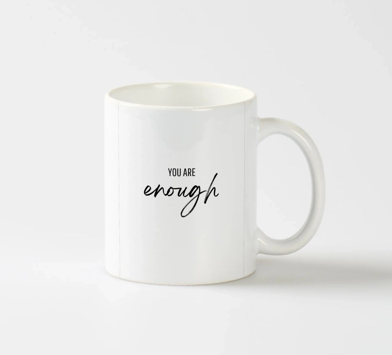 You are enough tazza in ceramica da designsbysophia