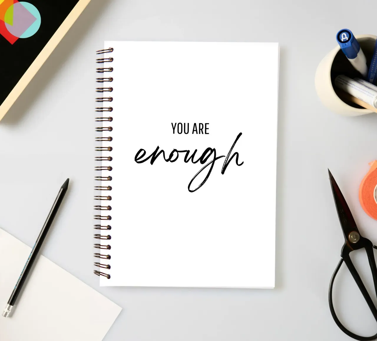 You are enough Ringbuch von designsbysophia