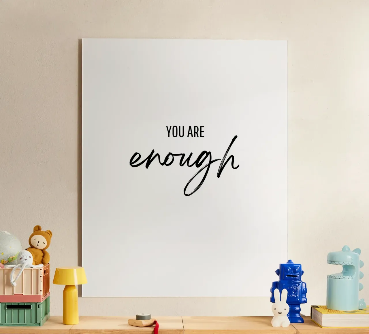 You are enough plexiglass da designsbysophia