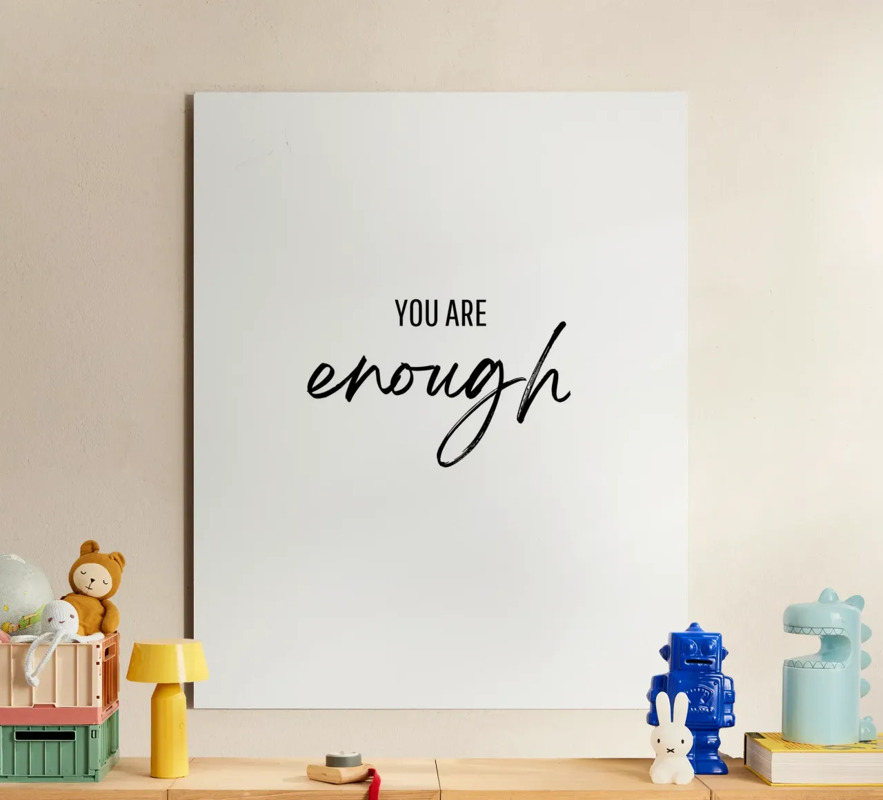 You are enough alluminio dibond da designsbysophia