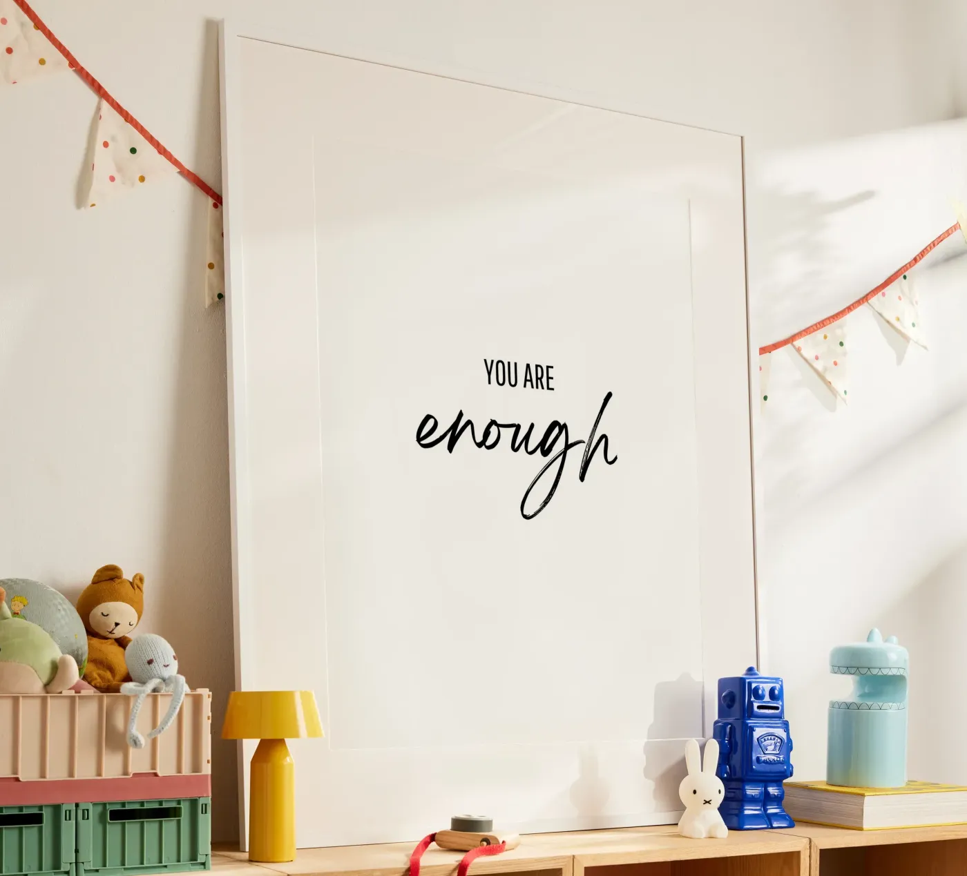You are enough poster da designsbysophia