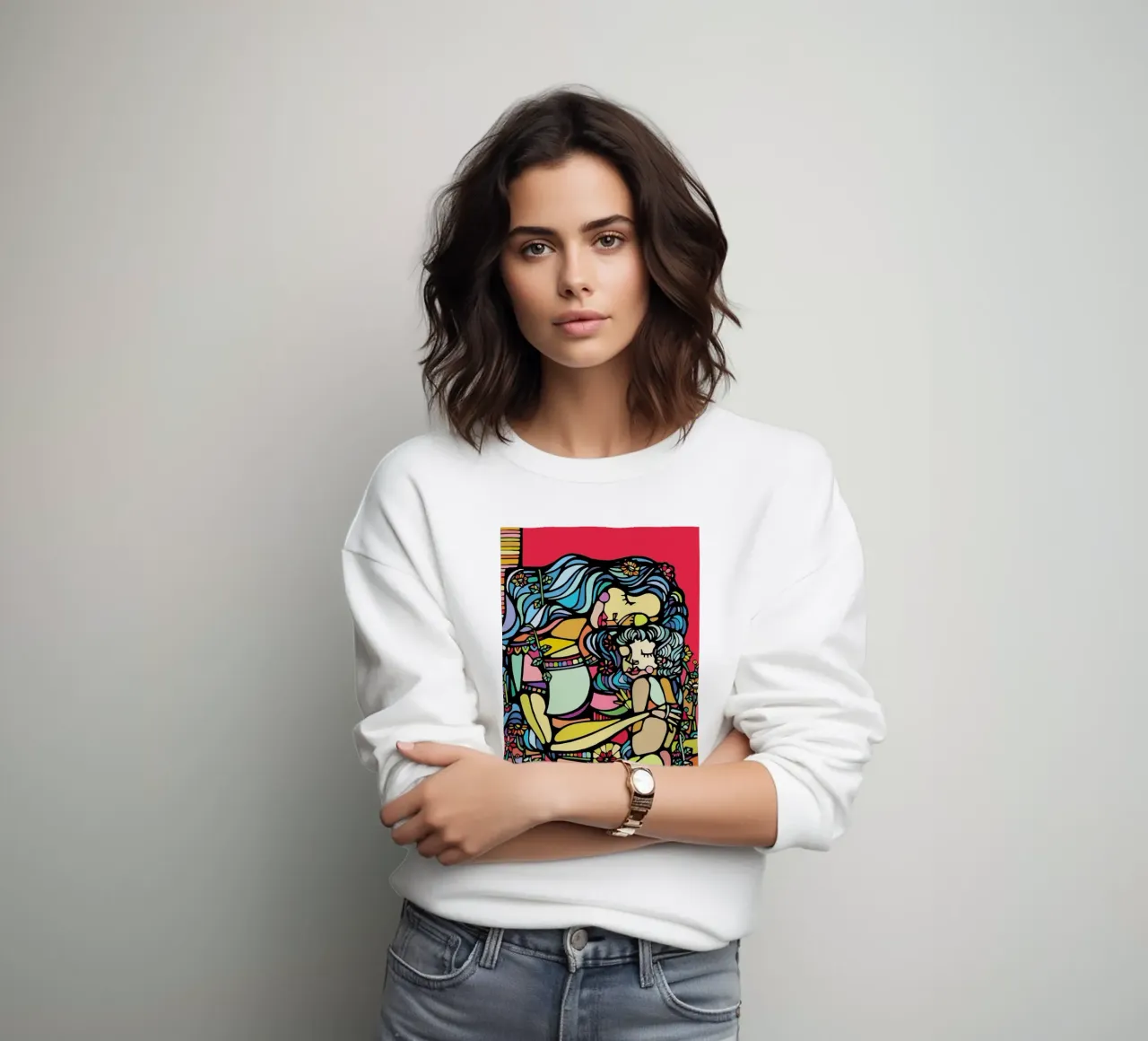 Mother and Child sweatshirt by Ninhol