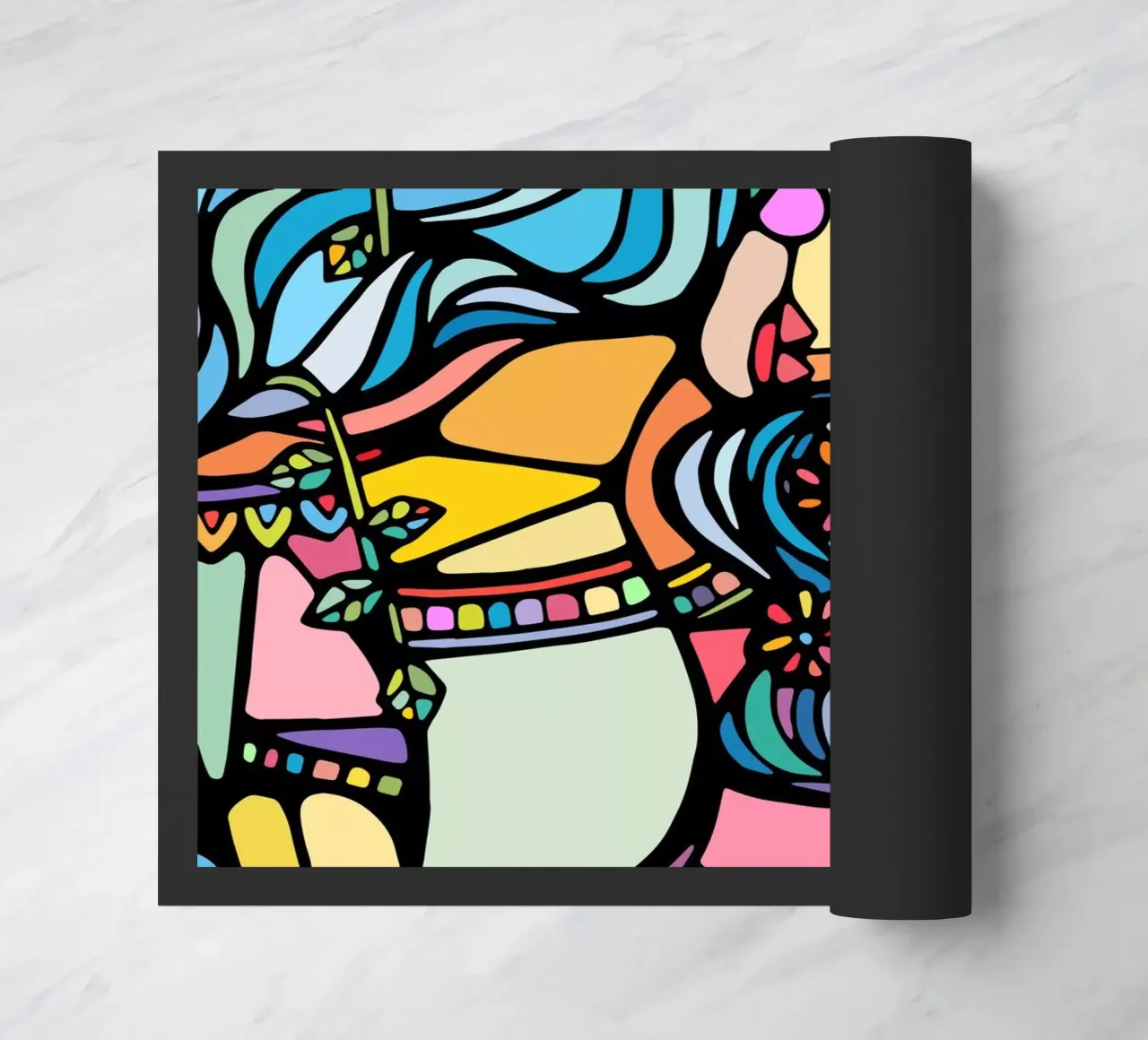 Mother and Child doormat by Ninhol