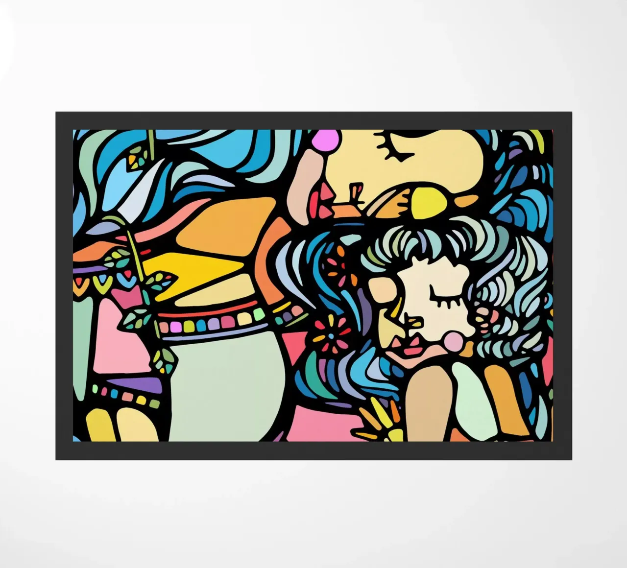 Mother and Child doormat by Ninhol