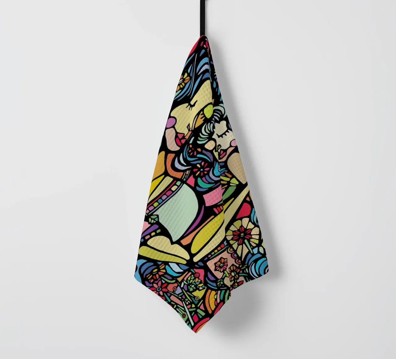 Mother and Child tea towel by Ninhol