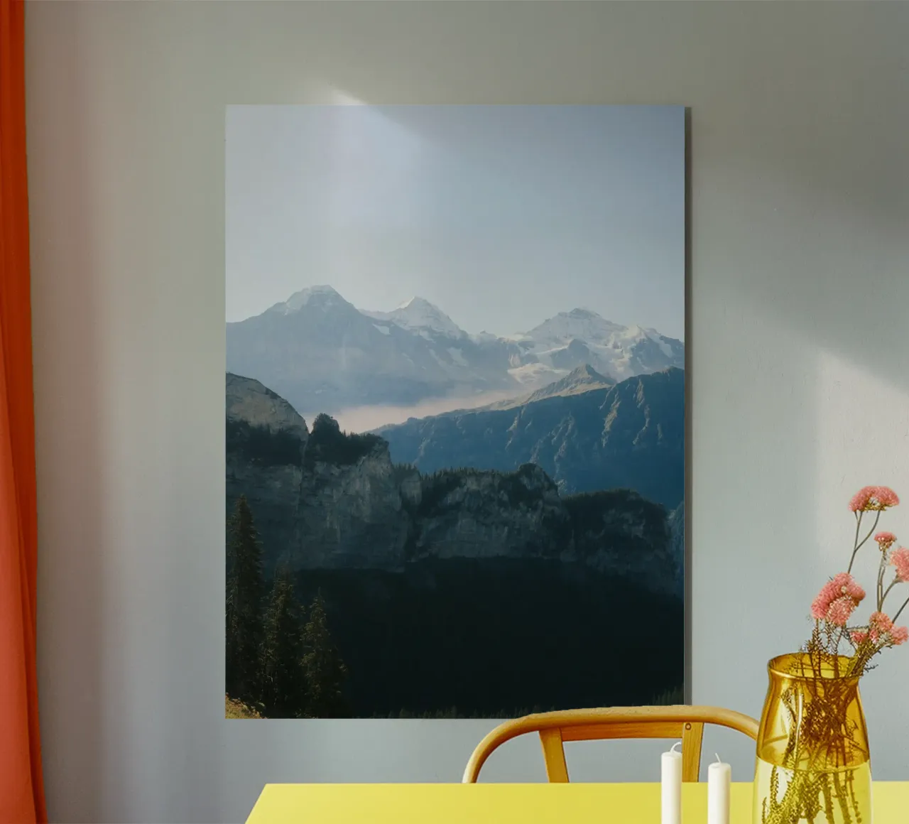 Guardians of the Alps alluminio dibond da FujiSwiss