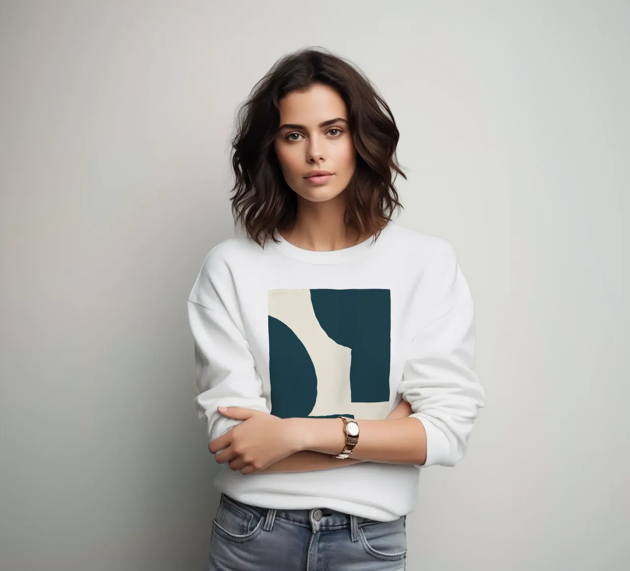 Color Flow No 4 felpa da treechild