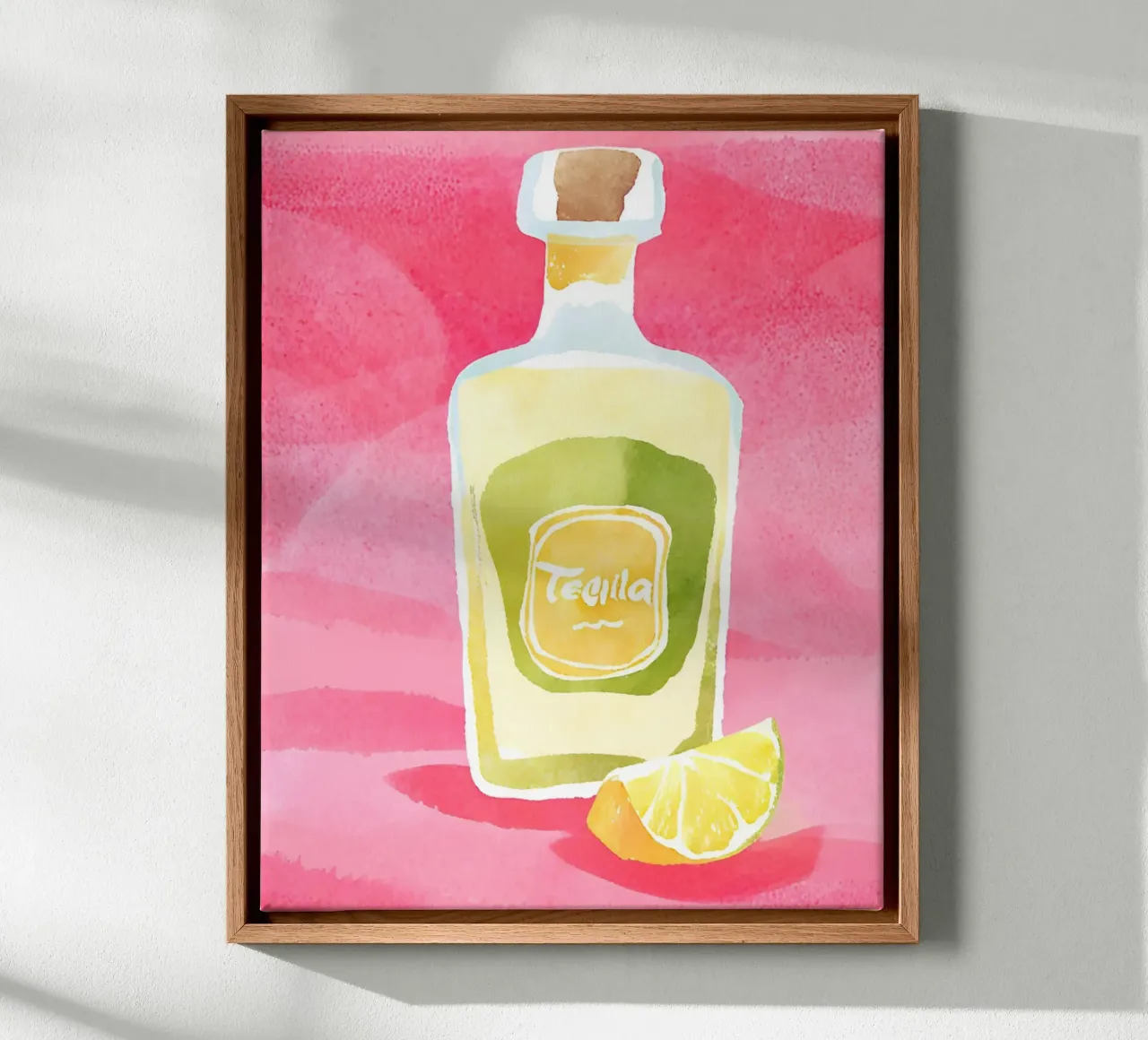 Tequila tela con Cornice a cassetta da designsbysophia