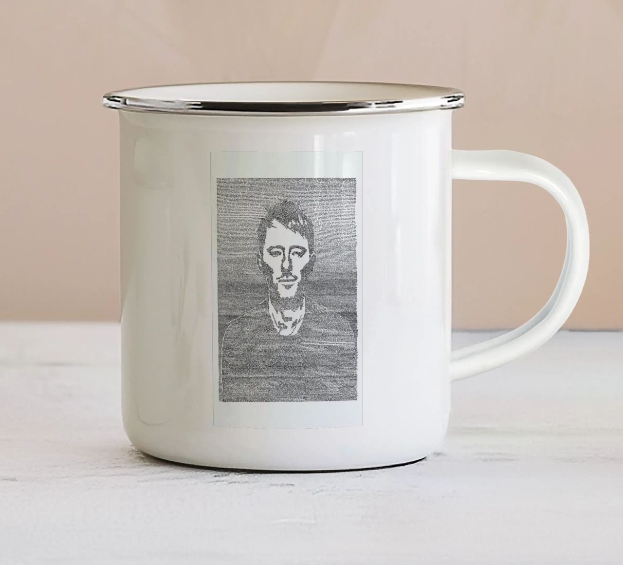 Thom tazza in smalto da Mike Matola