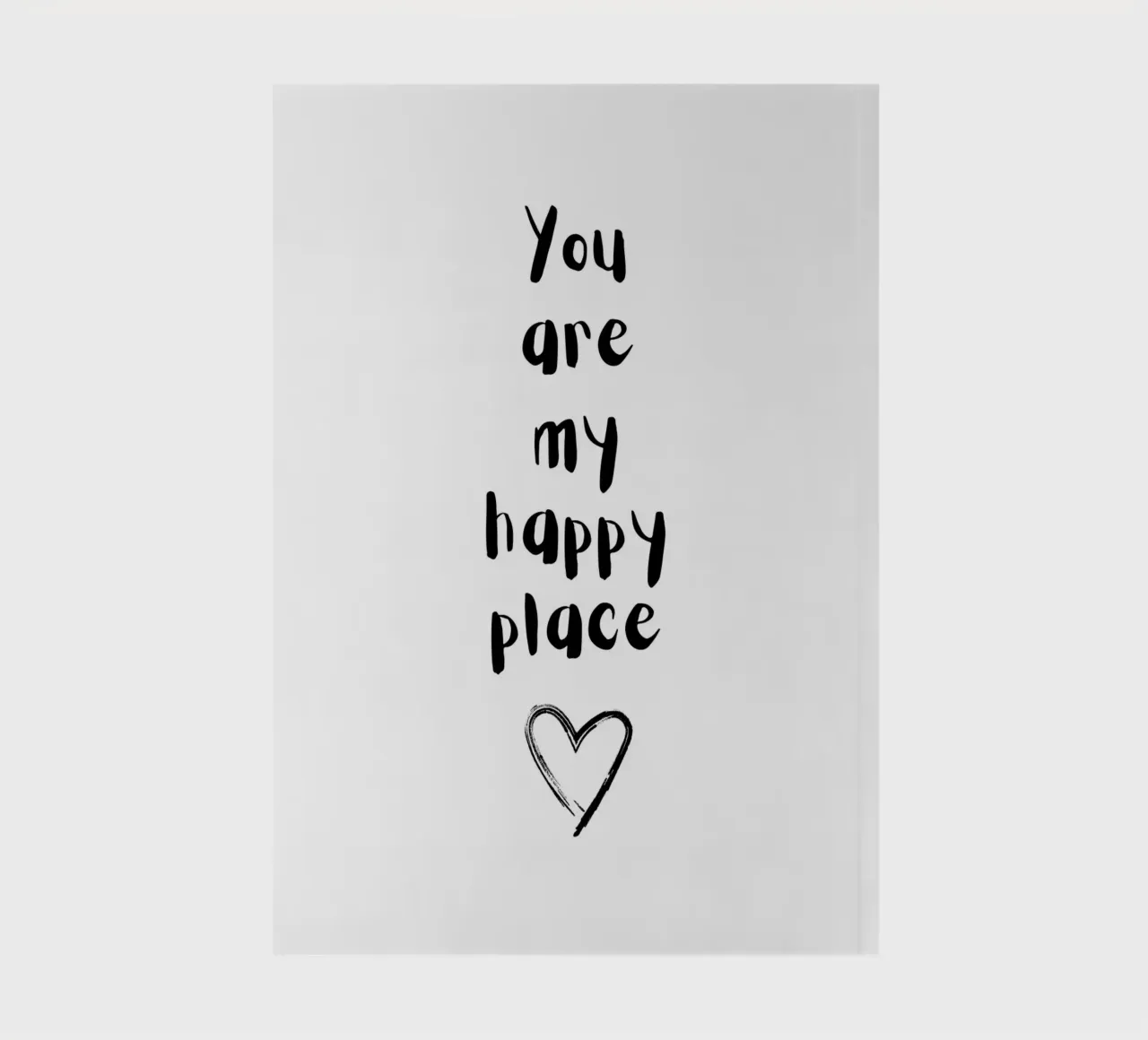 You are my happy place <3 notebook by designsbysophia
