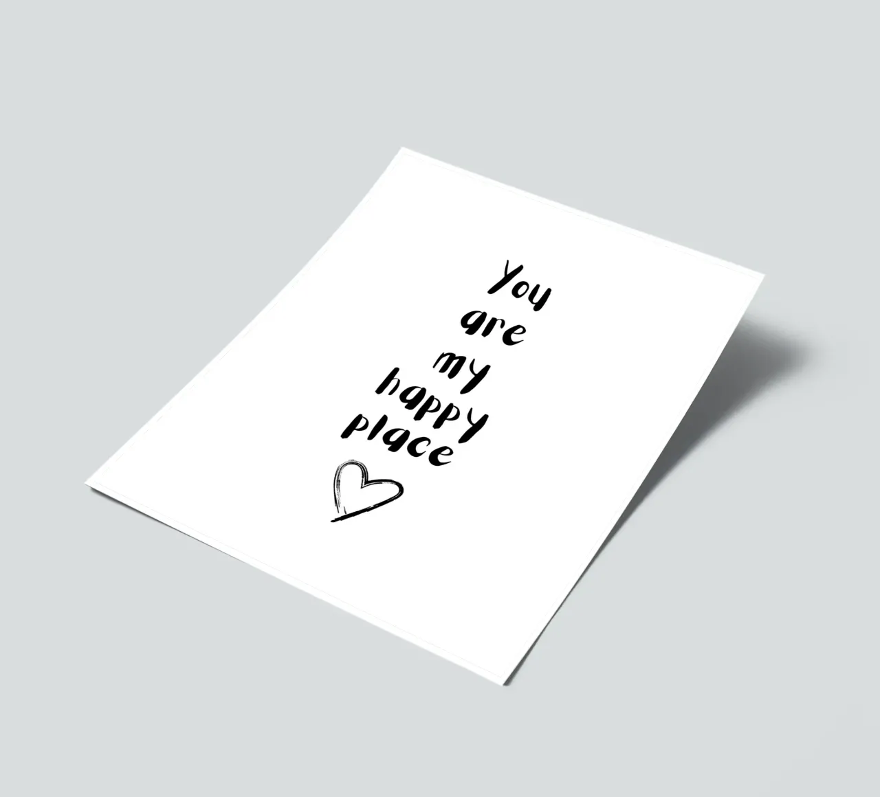 You are my happy place <3 sticker sheet by designsbysophia