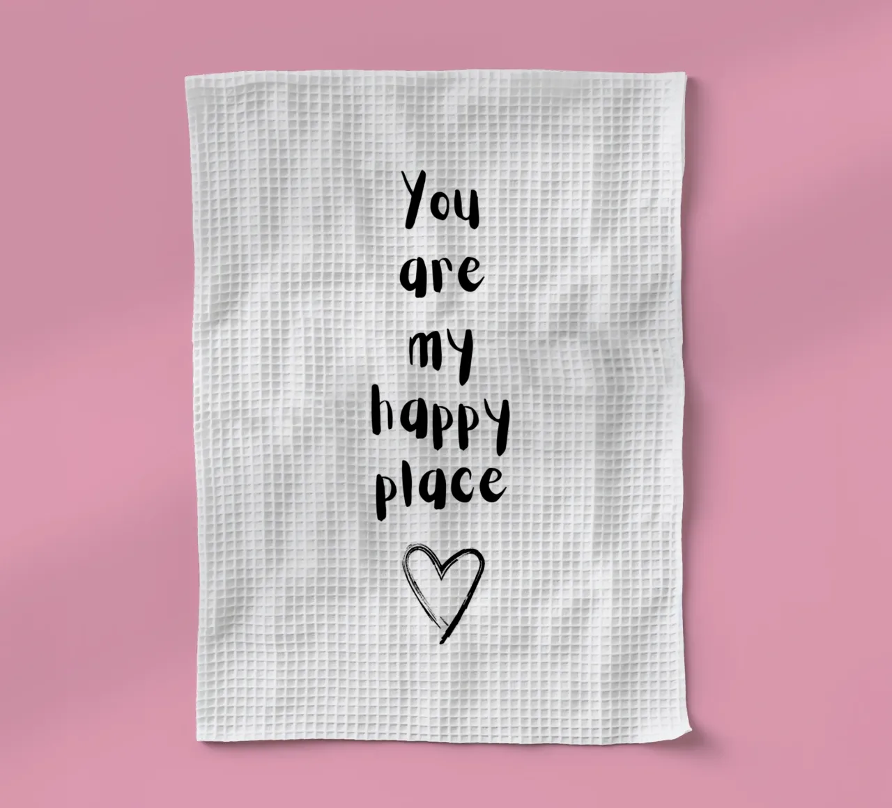 You are my happy place <3 tea towel by designsbysophia