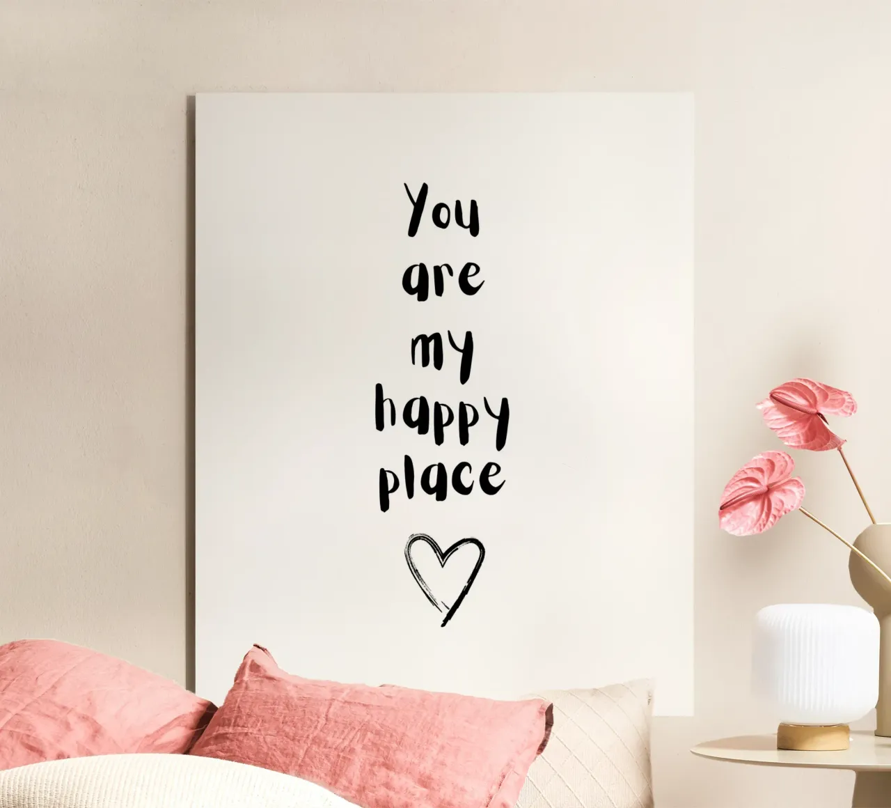 You are my happy place <3 alu-dibond by designsbysophia
