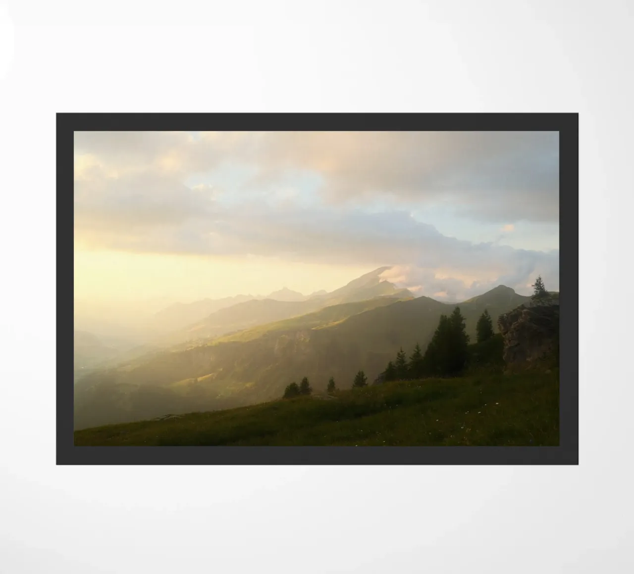 Alpine Sunset Glow zerbino da FujiSwiss