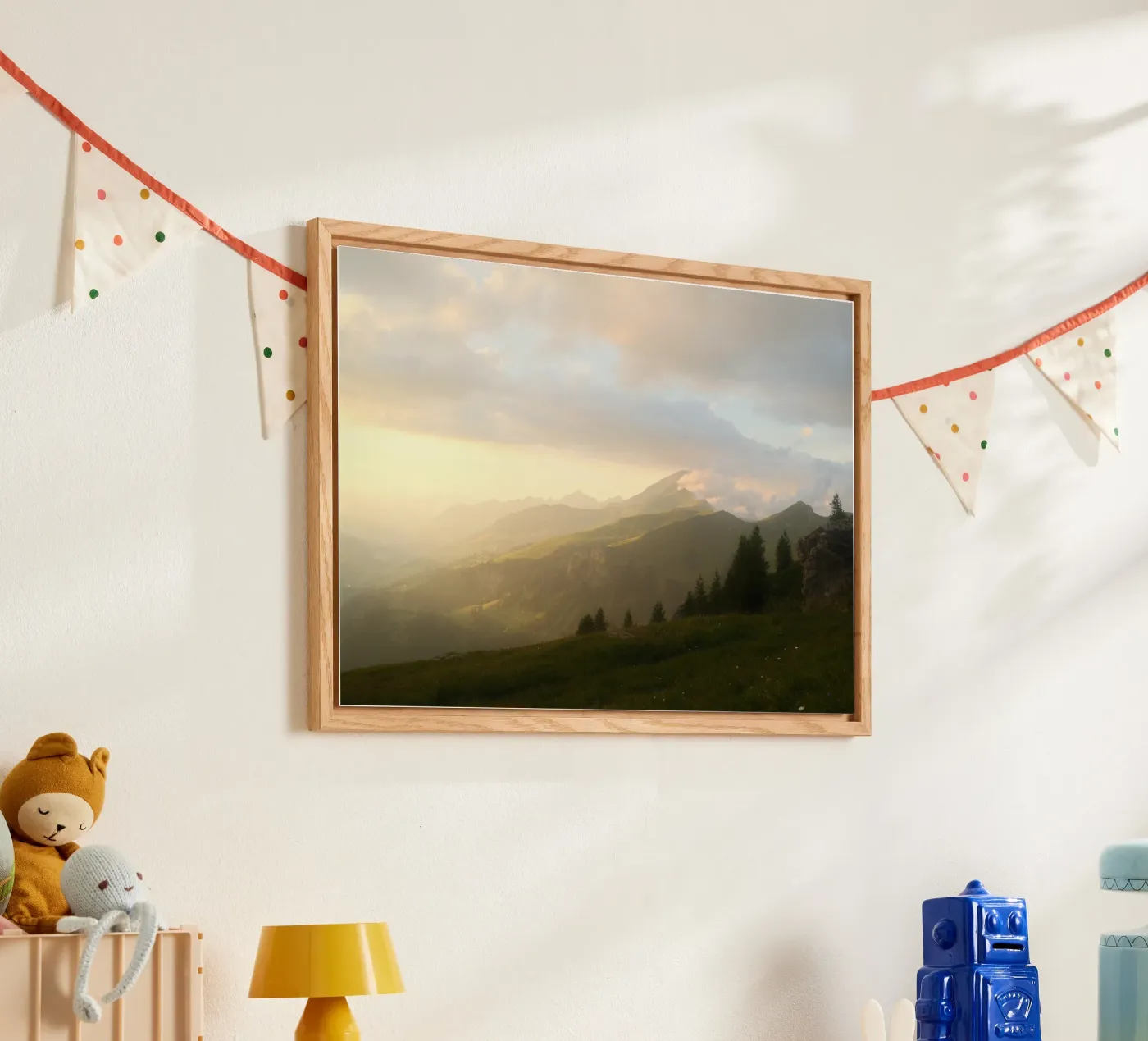 Alpine Sunset Glow plexiglass da FujiSwiss