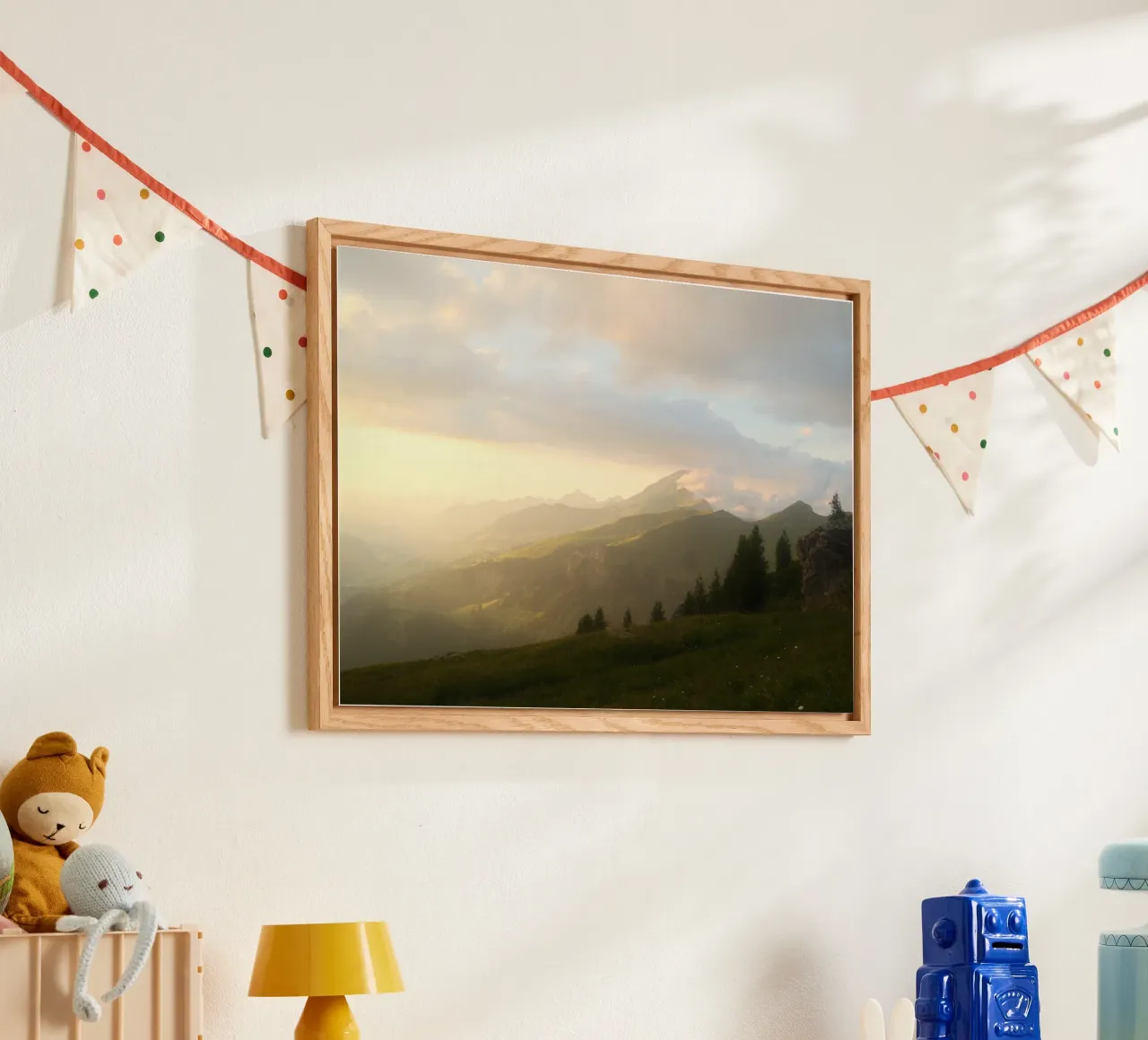 Alpine Sunset Glow plexiglass da FujiSwiss