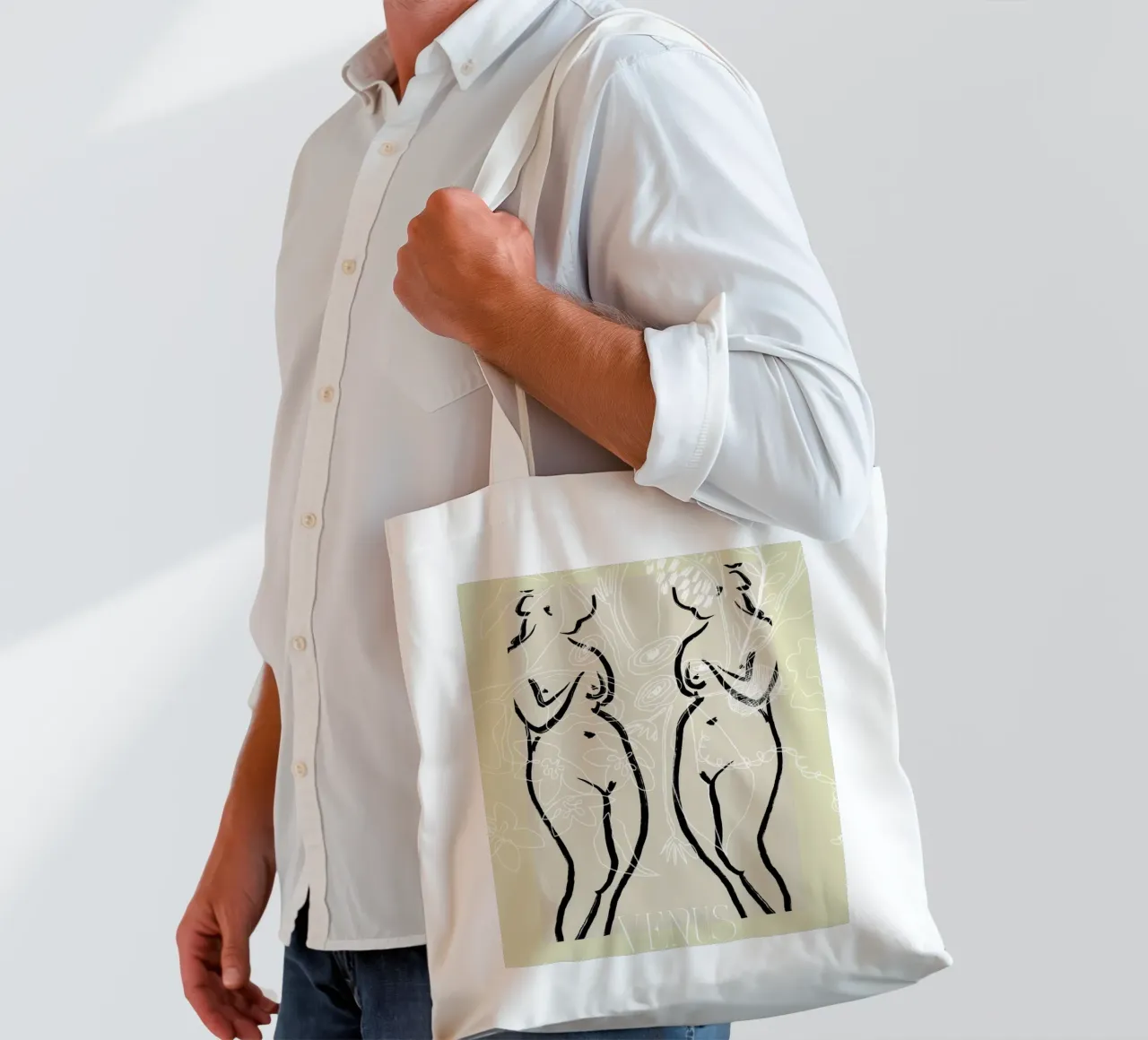 Venus No 4 borsa in juta da treechild