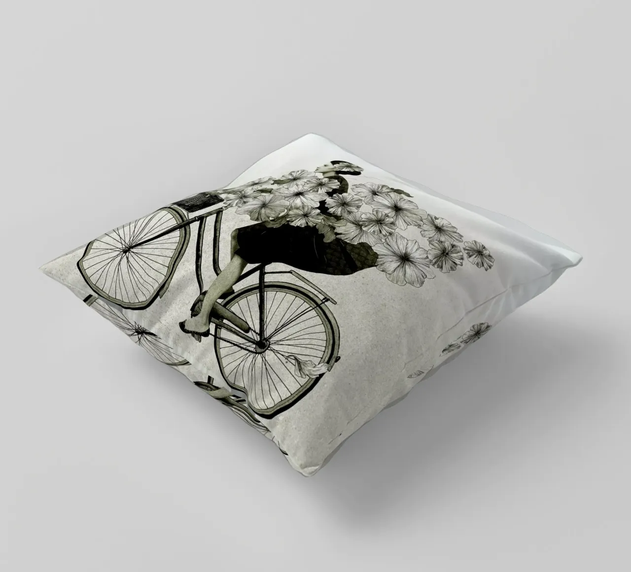 Ride cuscino da Laura Graves