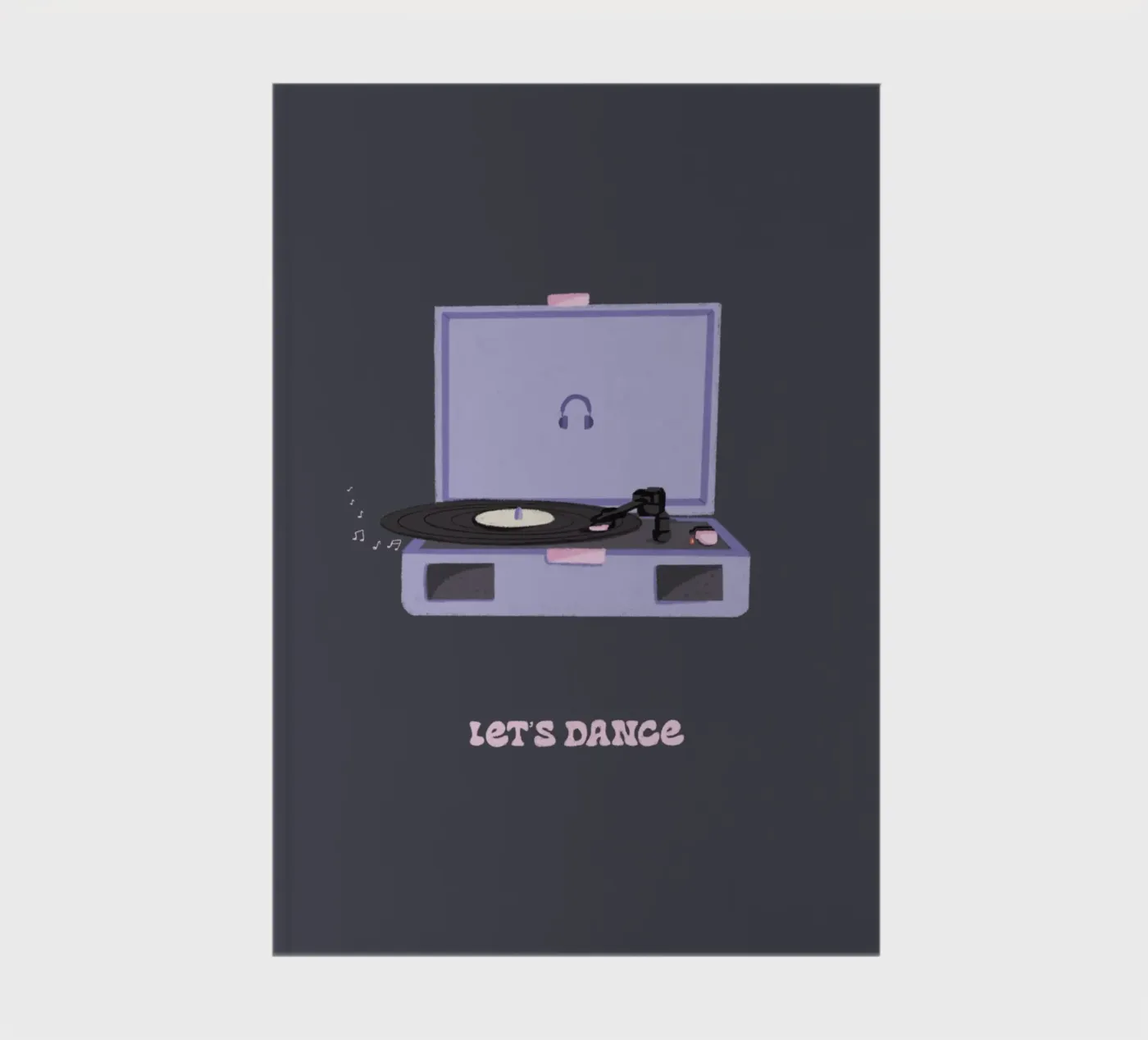 Let's dance notebook by Papergreyy