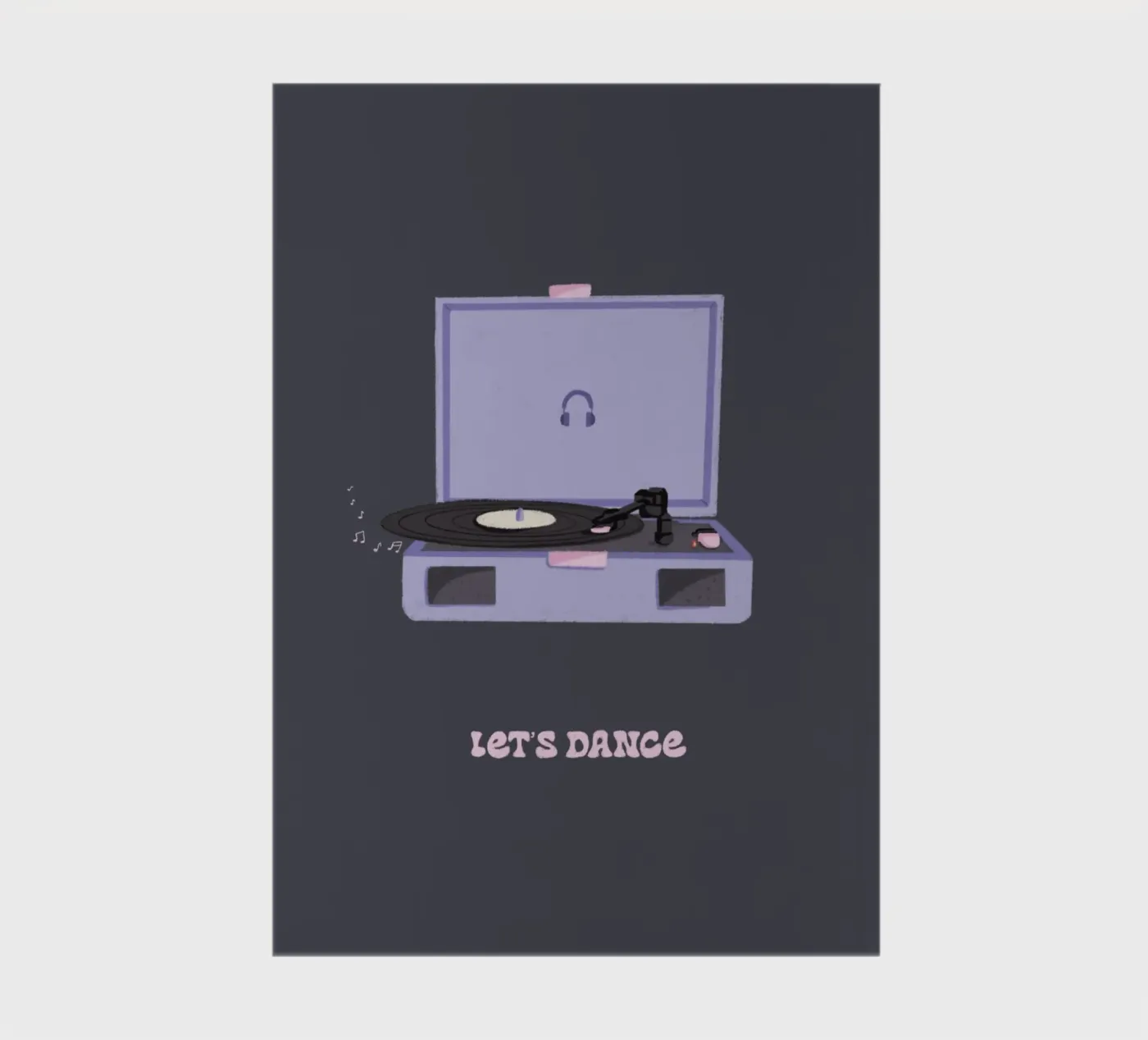 Let's dance notebook by Papergreyy