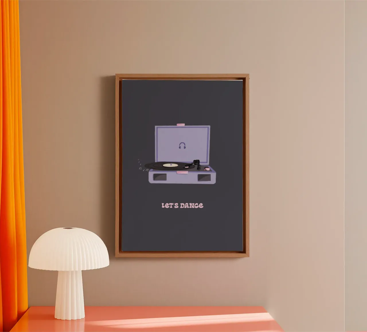 Let's dance canvas van Papergreyy