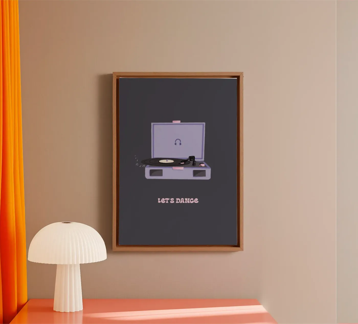 Let's dance canvas by Papergreyy