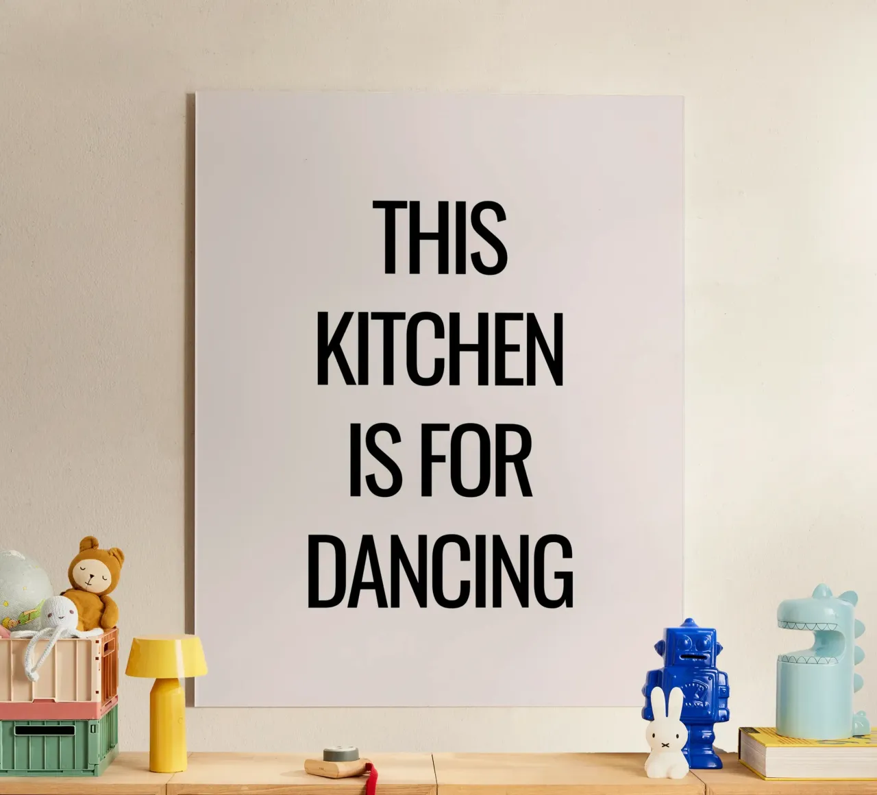 This kitchen is for dancing plexiglass da designsbysophia