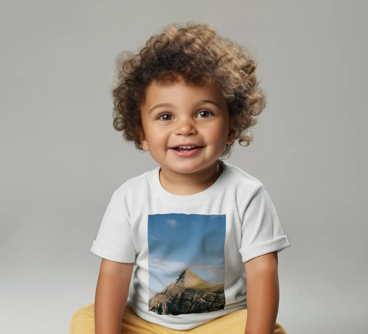 The Lone Summit baby t-shirt by FujiSwiss