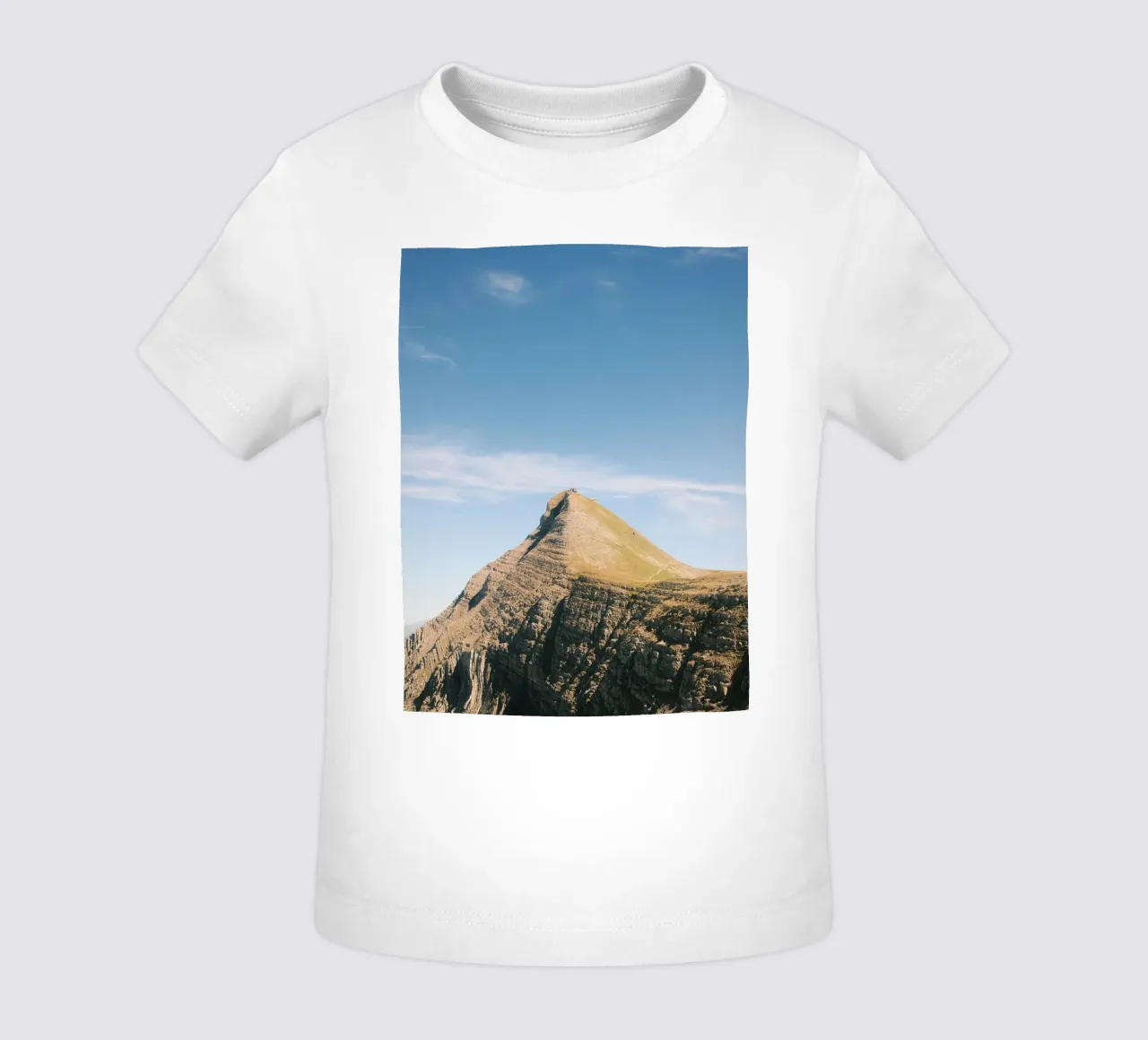 The Lone Summit baby t-shirt by FujiSwiss