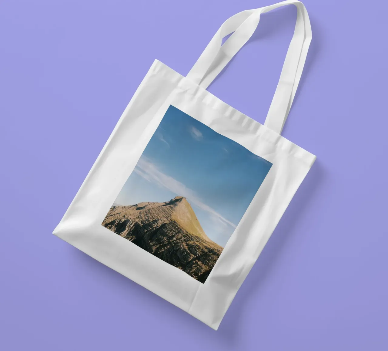 The Lone Summit tote bag by FujiSwiss