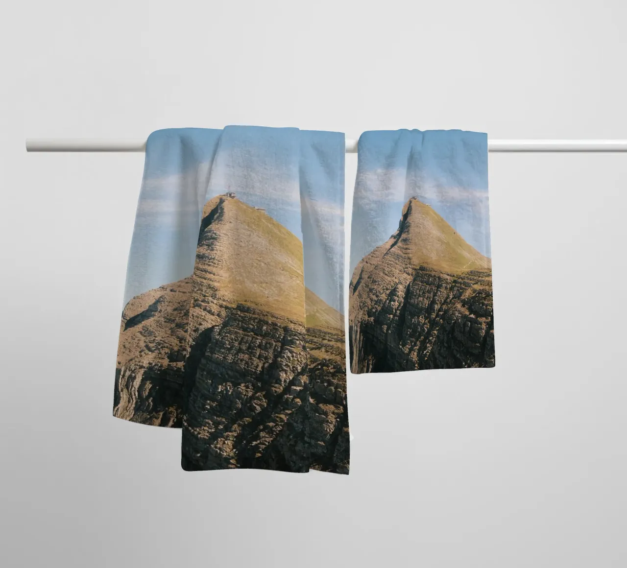 The Lone Summit asciugamano da bagno da FujiSwiss