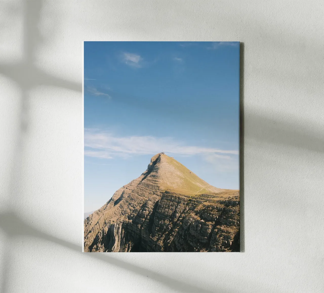 The Lone Summit canvas by FujiSwiss