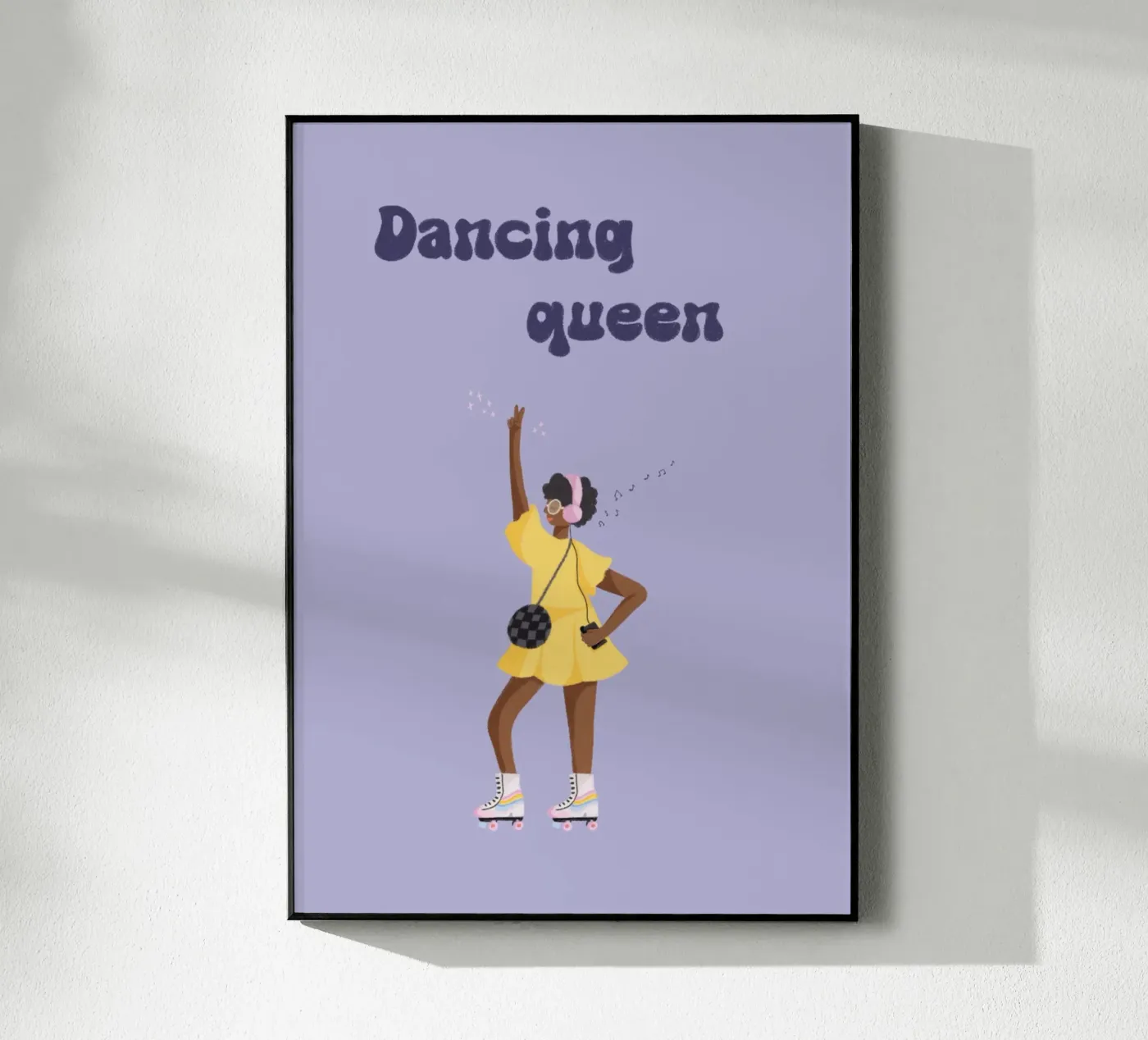 Dancing queen Acryl-Glas von Papergreyy