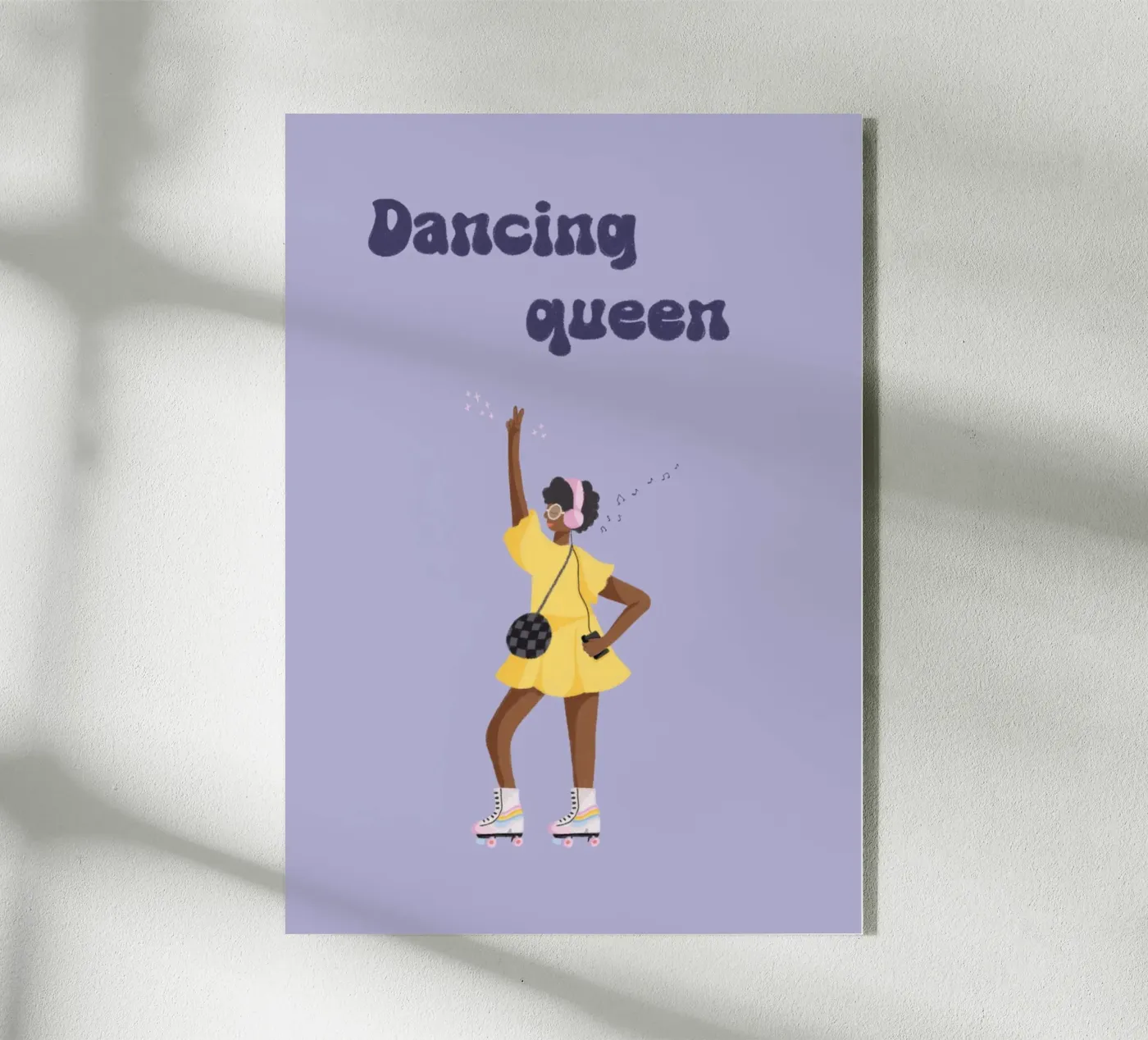 Dancing queen Acryl-Glas von Papergreyy
